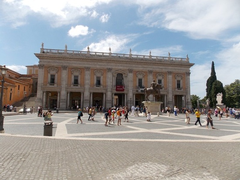 Piazza del Campidoglio a Roma