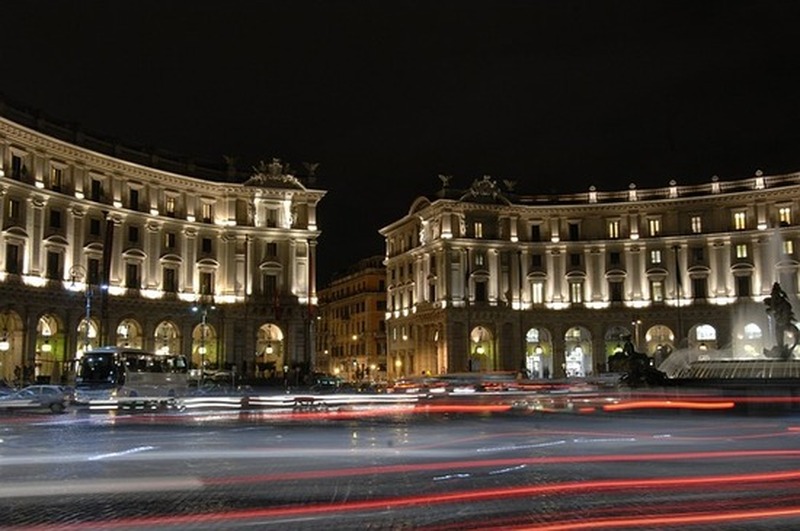 Piazza della Repubblica e area delle Terme di Diocleziano