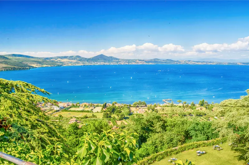 Lago di Bracciano nel Lazio
